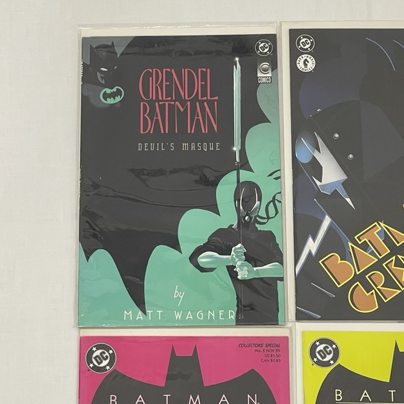 Batman Comic Lot 9 DC Legends Dark Knight Black & White Grendel - Picture 2 of 10